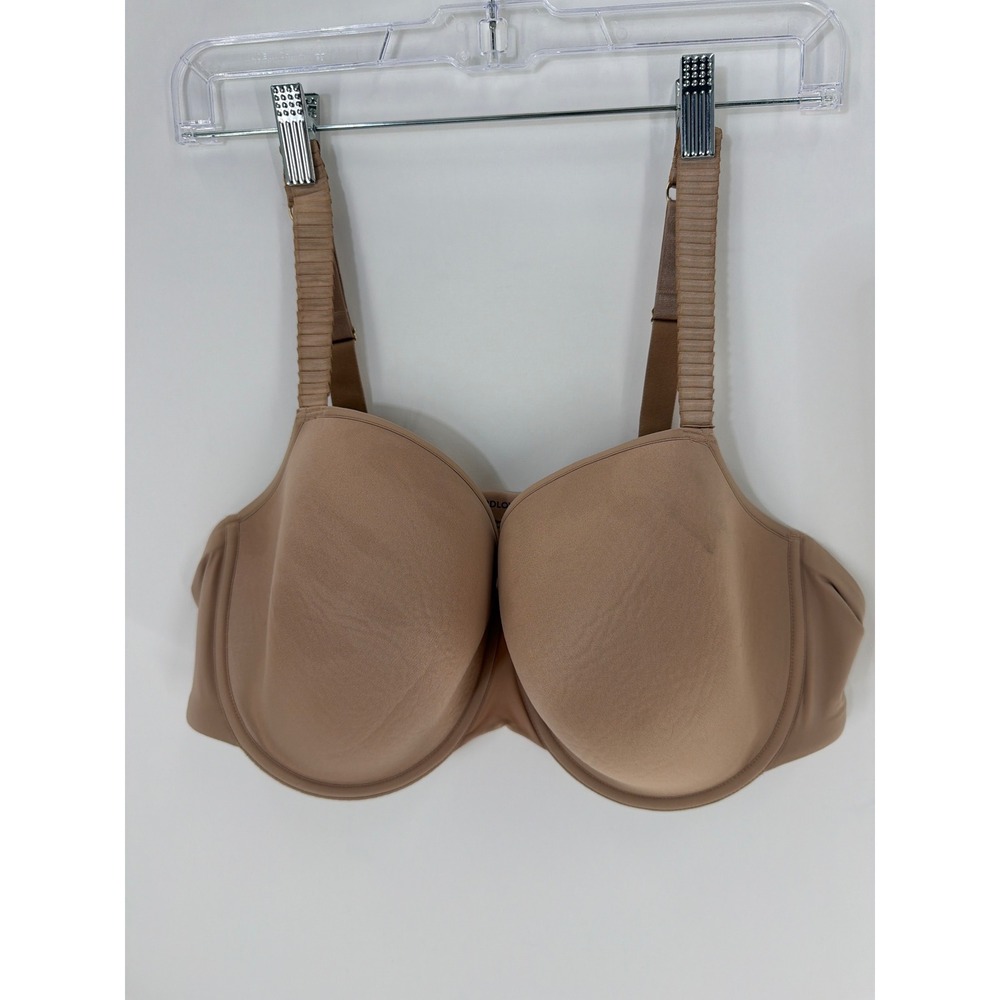 ThirdLove 24/7 Classic T-Shirt Bra Tan Nude Underwire Padded 44D RN139833